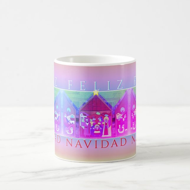 Nativitet ’Feliz Navidad’ Kaffemugg (Center)