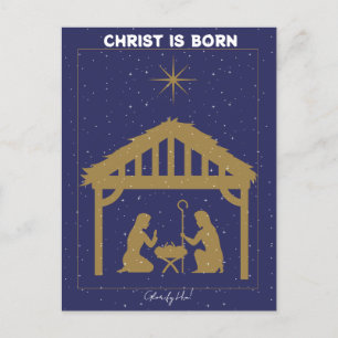 Nativitet Helg Vykort