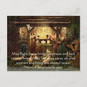 Nativitet Helg Vykort
