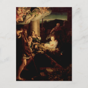 Nativitet - Heliga Night - Correggio - Renaissance Vykort