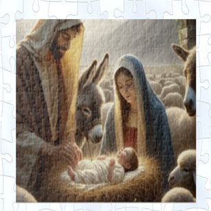 Nativitet i Betlehem Pussel