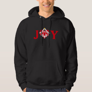 Nativitet jul Joy Jesus Christian Religiösa Hoodie