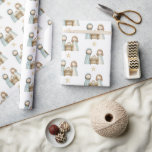 Nativitet Mary Joseph Baby Jesus jul Presentpapper<br><div class="desc">Nativitet Mary Joseph Baby Jesus jul. En enkel mönster med Mary,  Joseph och baby Jesus i en manger och Betlehem-stjärnan.</div>