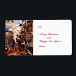 NATIVITET MED VITLILLES - MAGIC OF CHRISTMAS FRAKTSEDEL<br><div class="desc">Olja på trä,  intensiv stil av den senaste medeltida centraleuropeiska konsten in på 1600-talet.</div>