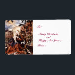NATIVITET MED VITLILLES - MAGIC OF CHRISTMAS FRAKTSEDEL<br><div class="desc">Olja på trä,  intensiv stil av den senaste medeltida centraleuropeiska konsten in på 1600-talet.</div>