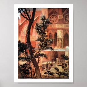 NATIVITET MED VITLILLES - MAGIC OF CHRISTMAS POSTER