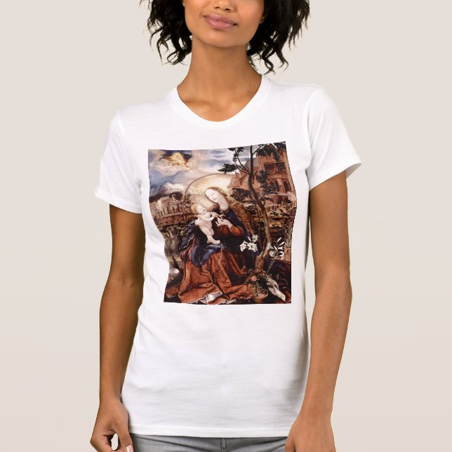 NATIVITET MED VITLILLES - MAGIC OF CHRISTMAS T-SHIRT (Framsida)