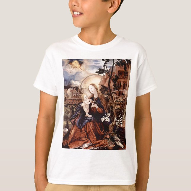 NATIVITET MED VITLILLES - MAGIC OF CHRISTMAS TEE (Framsida)
