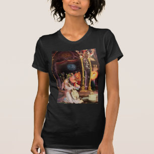 NATIVITET,MUSISKT SKAPAR ÄNGLAR - MAGISK CHRISTMAS T-SHIRT
