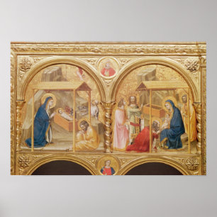 Nativitet och anpassning av Magi Poster