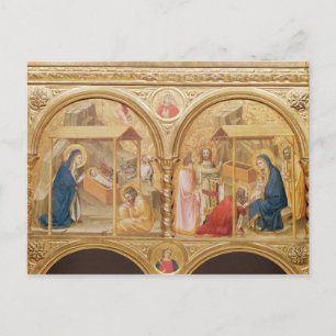 Nativitet och anpassning av Magi Vykort