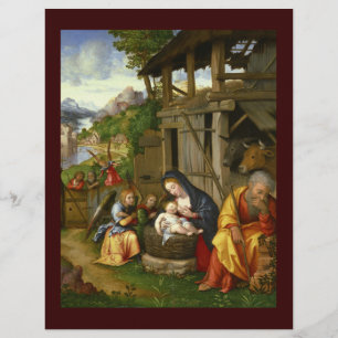 Nativitet och underordnad Änglar c1515