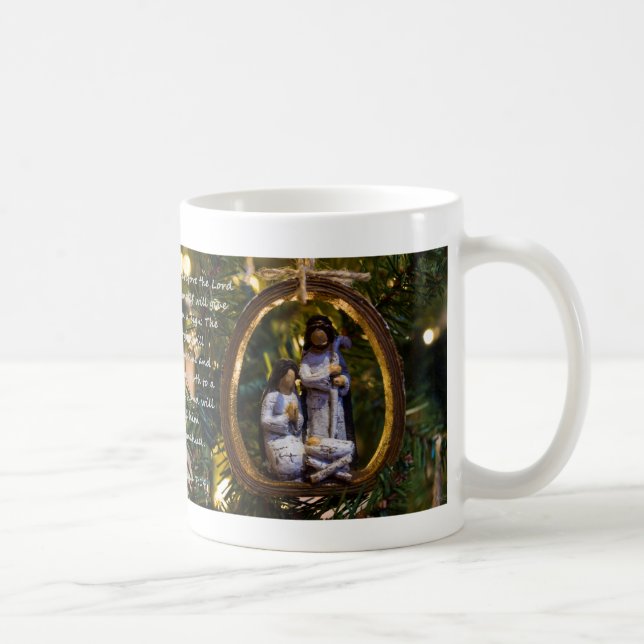 Nativitet Ornament Isiah Sju fjorton kaffe Mugg (Höger)