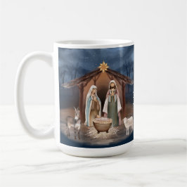 Nativitet Scene Baby Jesus Kristus jul Kaffemugg