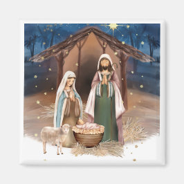 Nativitet Scene julklapp Magnet