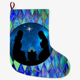 Nativitet Stor Julstrumpa