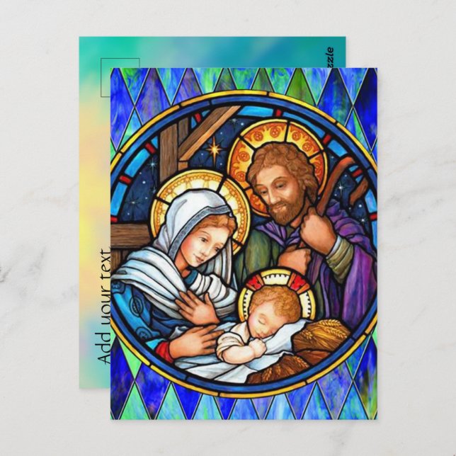 Nativitet Vykort (Fram/baksida)