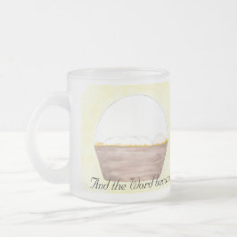 Nativitet Watercolor Mugg