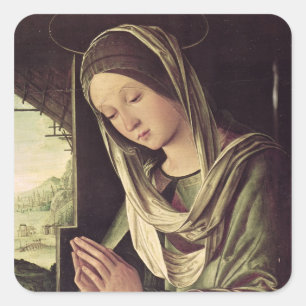 Nativiteten, 1490 fyrkantigt klistermärke