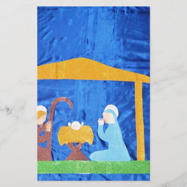Nativiteten Brevpapper (Framsida)