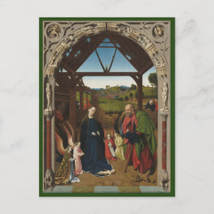 Nativiteten c.1450 Blått Beach Sång™-vykort Vykort