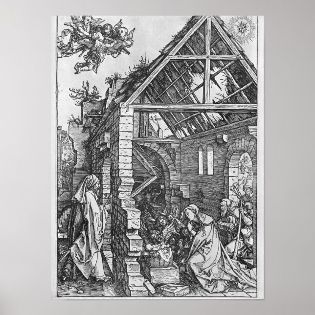 Nativiteten, från "Virgins liv" Poster (Framsidan)