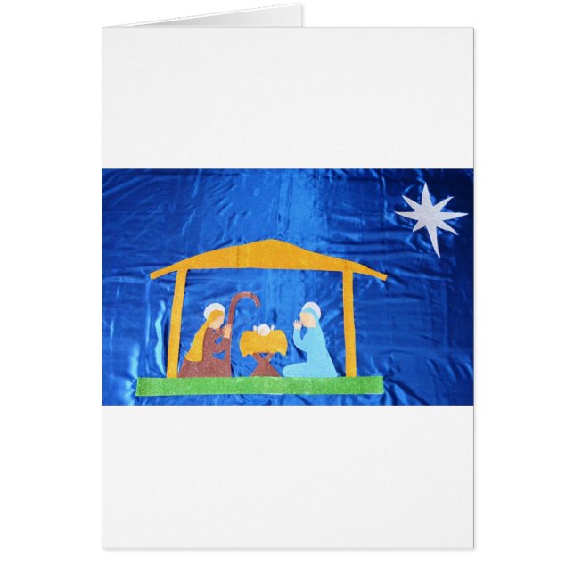 Nativiteten Hälsningskort (Framsidan)