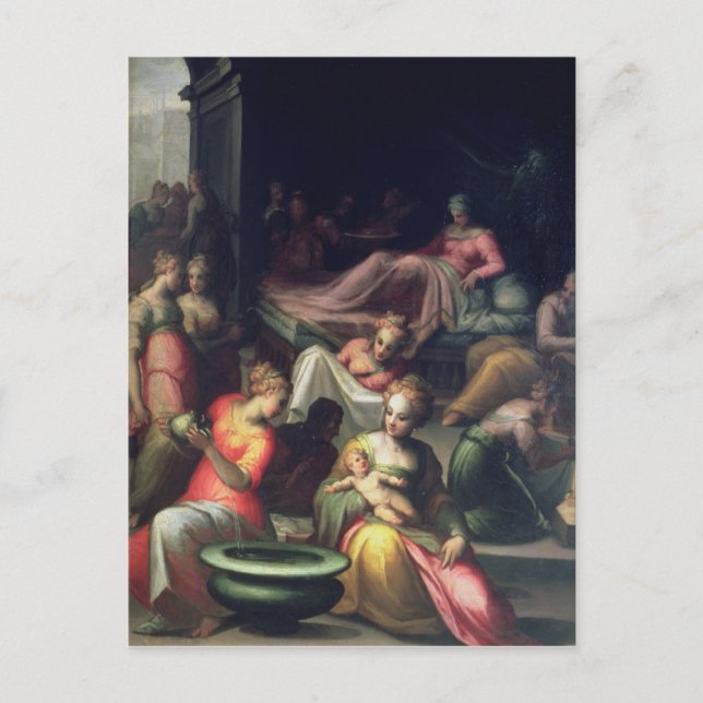 Nativiteten hos John the Baptist Vykort (Framsida)