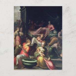Nativiteten hos John the Baptist Vykort