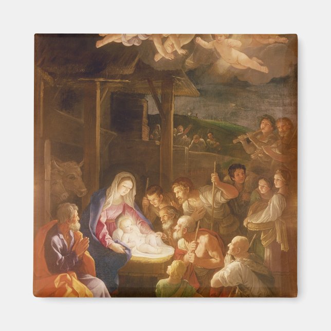 Nativiteten på natten, 1640 magnet (Framsidan)