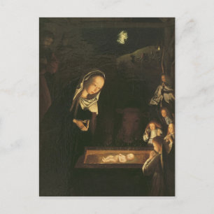 Nativiteten på natten vykort