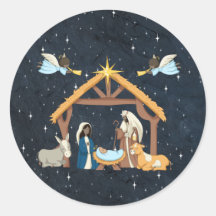 Nativitetens Mörk Skin Tone-jul