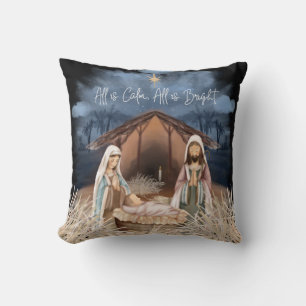Nativitetscen Alla är Lugn, allt är ljust. Kudde