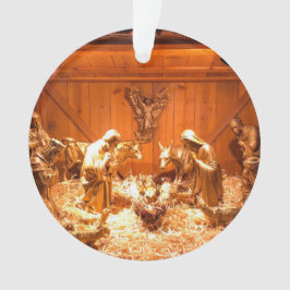 Nativitetscen från en kyrka