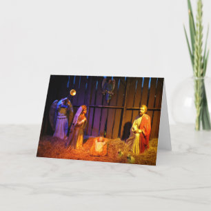 Nativitetscen Jul-Visningen i Washington DC Helgkort