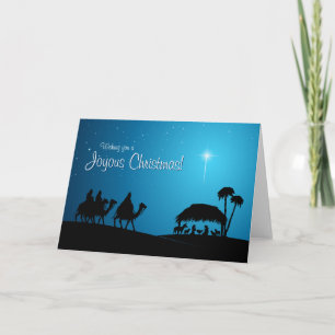 Nativitetscen julkort helgkort