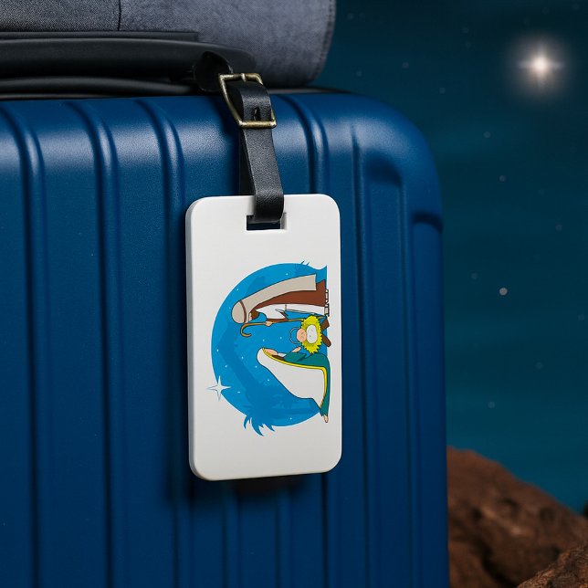 Nativitetscen med Mary Joseph och Baby Jesus Bagagebricka (Skapare uppladdad)