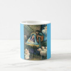 Nativitetscen Vintage jul Mugg