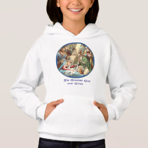 Nativitetscene Hoodie T Shirt