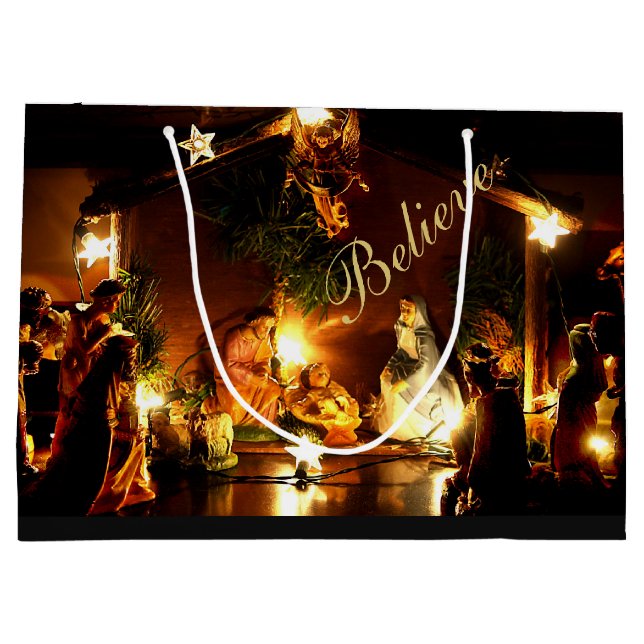 Nativitetscene julklapp (Baksidan)