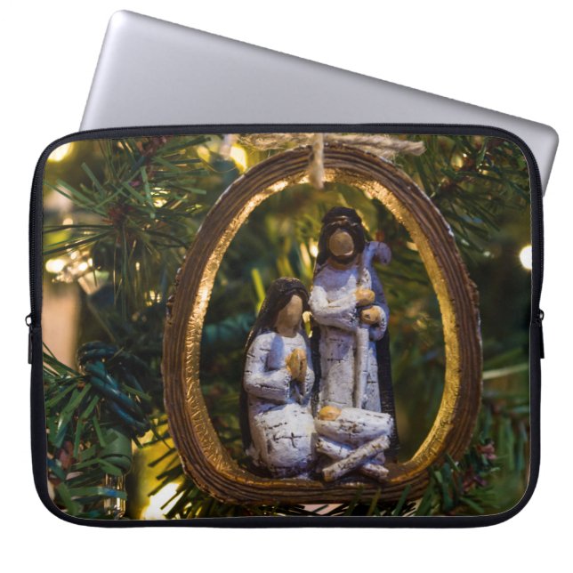 Nativitetsdekoration Laptop Sleeve (Framsidan)