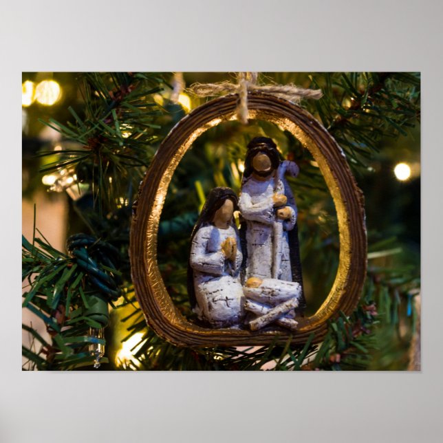 Nativitetsdekoration Poster (Framsidan)
