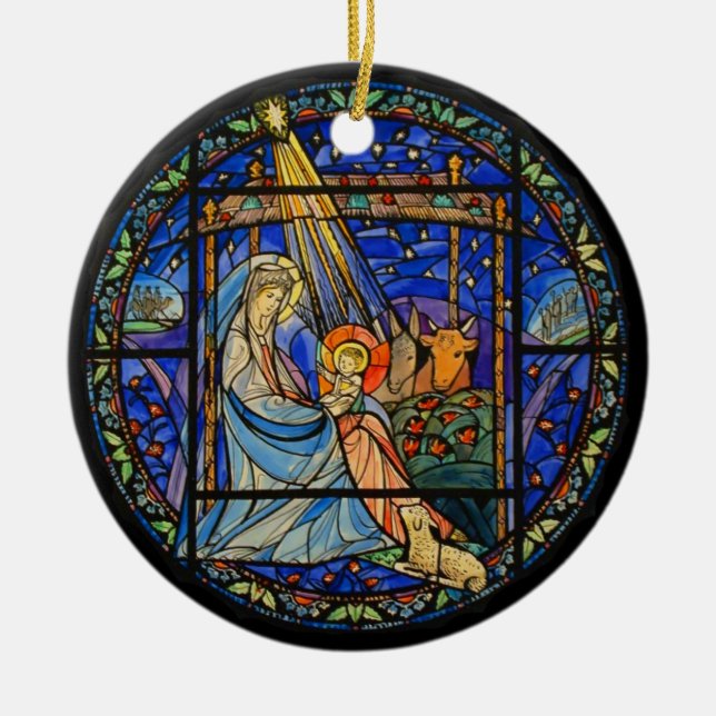 Nativitetsfönstrets ornament (Framsidan)