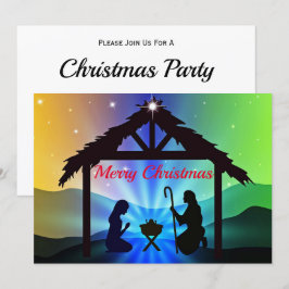 Nativitetshanterarens julgrafik inbjudningar