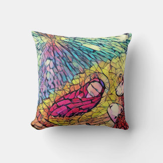 Nativitetshistorik Manger Baby Jesus Stalett glas Kudde