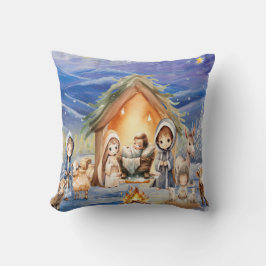 Nativitetshjul Dekorativ kudde