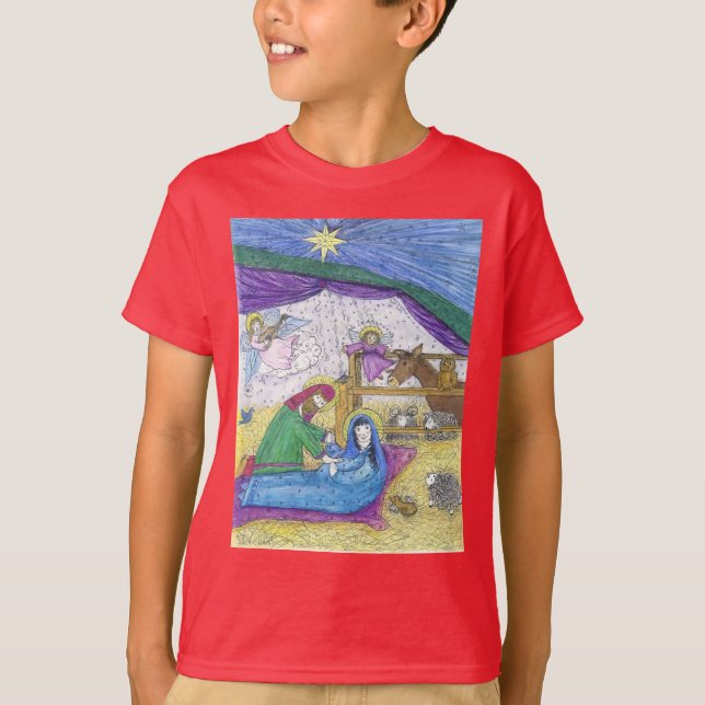 Nativitetshjul T Shirt (Framsida)