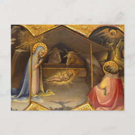 Nativitetskribb välsignad jungfru Mary Infant Jesu Helg Vykort