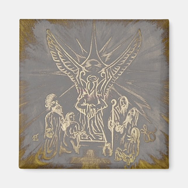 Nativitetsmaze Magnet (Framsidan)