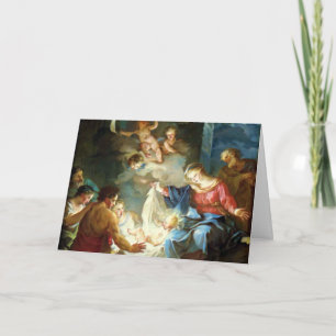 Nativitetsscen för jul - Pierre Helgkort
